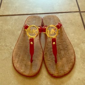 Michael Kors Sandals lightly worn.